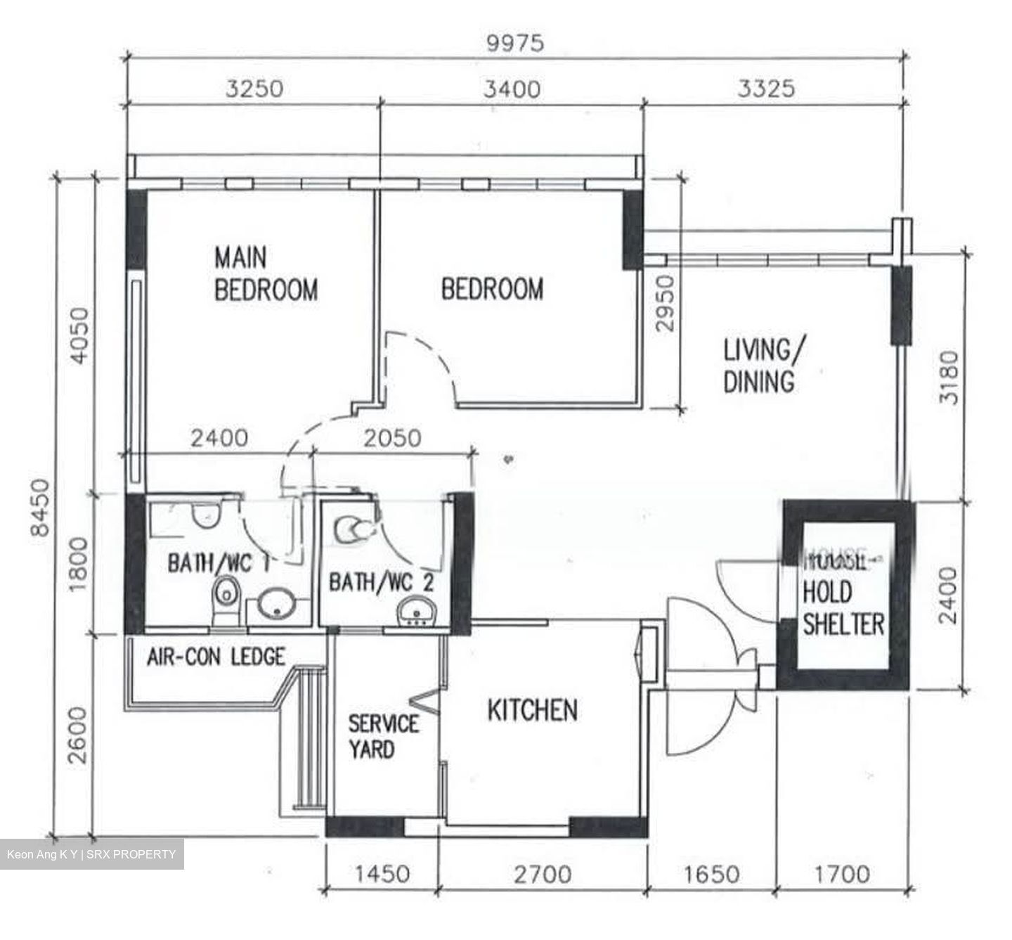 Blk 314B Waterway Cascadia (Punggol), HDB 3 Rooms #631537361